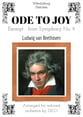 ODE TO JOY Orchestra sheet music cover